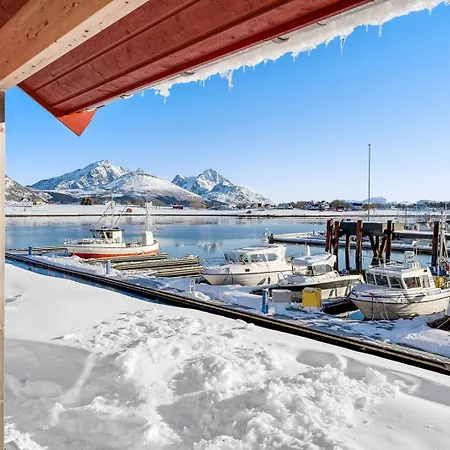 Nappstraumen Seafront Cabin, Lilleeid 68 Gravdal  Exterior photo