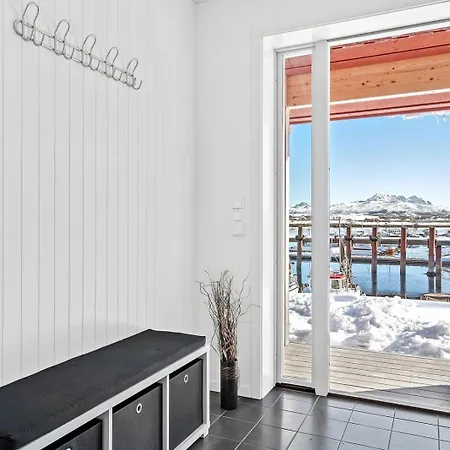 Nappstraumen Seafront Cabin, Lilleeid 68 Gravdal  Exterior photo