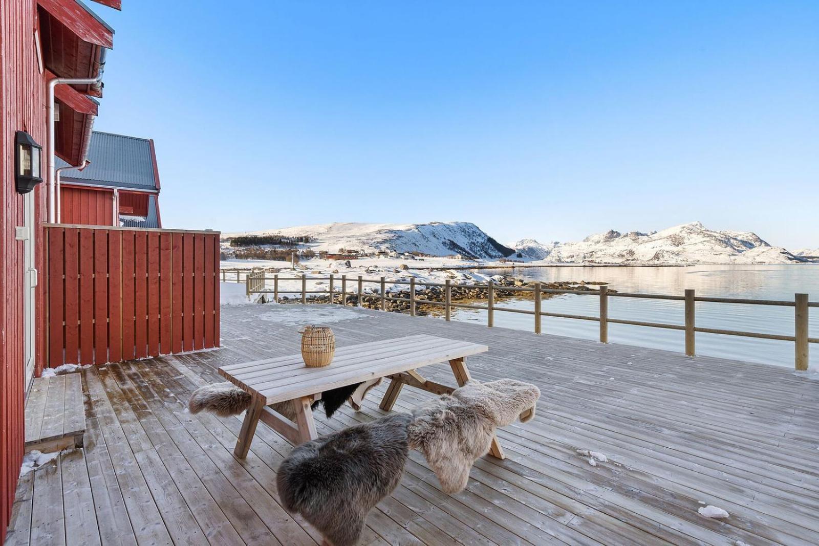 Holiday home Nappstraumen Seafront Cabin, Lilleeid 68 *