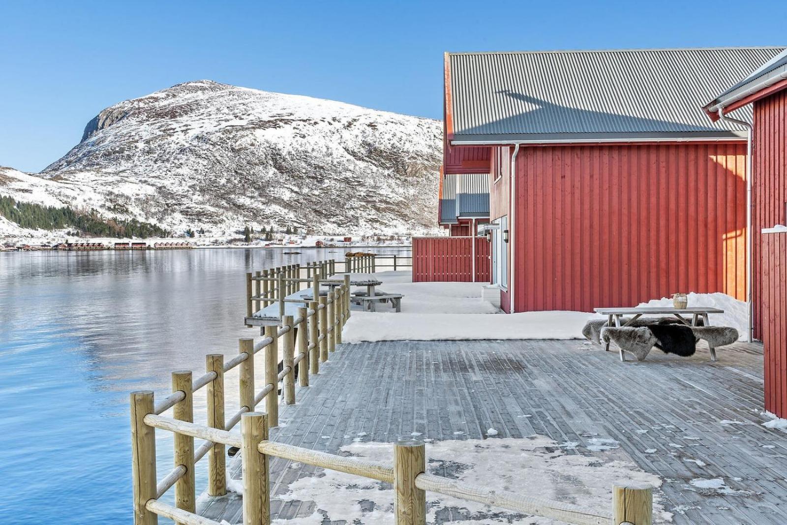 Nappstraumen Seafront Cabin, Lilleeid 68 Holiday home Gravdal (Vestvagoy)